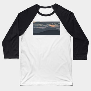 Sugarloaf Moonset Baseball T-Shirt